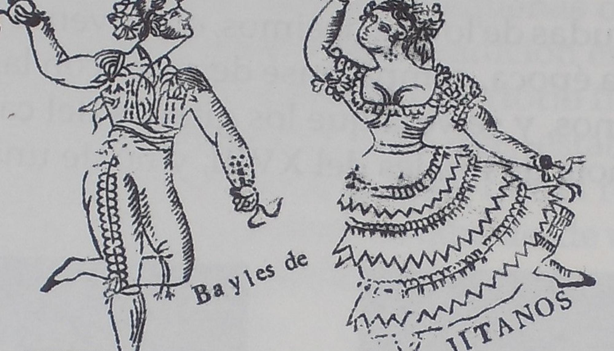 Detalle Bailes de Gitanos